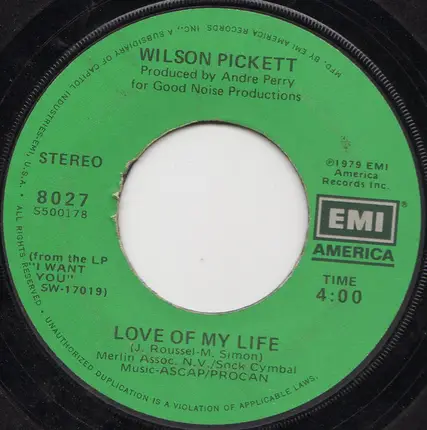 Wilson Pickett - I Want You