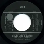 7inch Vinyl Single - Wir - David + Goliath