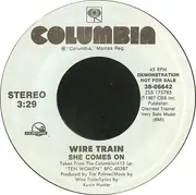 7inch Vinyl Single - Wire Train - She Comes On