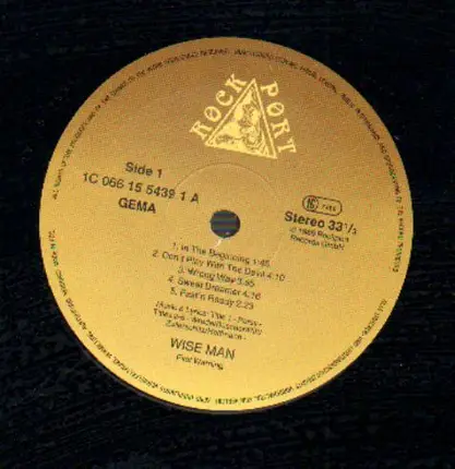 Wise Man - First Warning