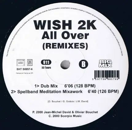 Wish 2K - All Over (Remixes)