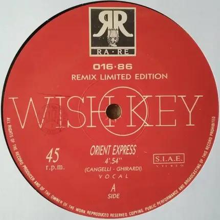 Wish Key - Orient Express (Remix)