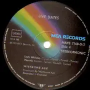 Double LP - Wishbone Ash - Live Dates