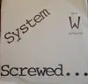 7inch Vinyl Single - With Authority - System Screwed... - Blue