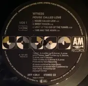 LP - Witness - House Called Love