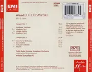 Double CD - Lutoslawski - Symphonies Nos. 1 & 2 • Symphonic Variations • Musique Funèbre • Concerto For Orchestra • Jeux Vénitiens • Livre Pour Orchestre • Mi-Parti