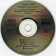 CD - Lutoslawski - Orchestral Works, Vol. 6