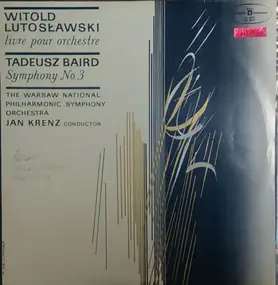 Warsaw National Philharmonic Symphony Orchestra - Livre Pour Orchestre / Symphony No.3 (Krenz)