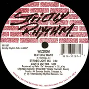 12inch Vinyl Single - Wizdom - Watcha Want / Sofie Bloo - Still Sealed
