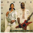 7inch Vinyl Single - Womack & Womack - Soul Love / Soul Man