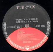 LP - Womack & Womack - Radio M.U.S.C. Man