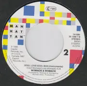 7inch Vinyl Single - Womack & Womack - Soul Love/Soul Man