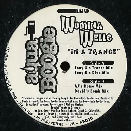 Womina Wells - In a Trance