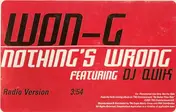 Won-G - Nothing's Wrong