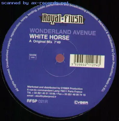 Wonderland Avenue - White Horse