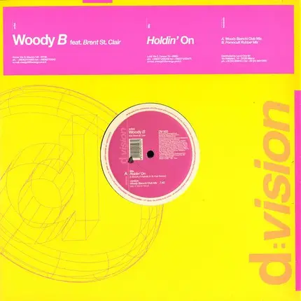 Woody B Feat. Brent St. Clair - Holdin' On