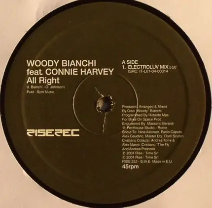 Woody Bianchi - All Right