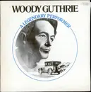 LP - Woody Guthrie - A Legendary Performer - Diecut cover, Poster