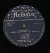 LP - Woody Guthrie And Cisco Houston - Memorial To Woody Guthrie And Cisco Houston