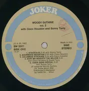 LP - Woody Guthrie With Cisco Houston And Sonny Terry - Woody Guthrie Vol. 2
