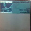 LP - Woody Guthrie with Cisco Houston and Sonny Terry - Sings Folk Songs, Vol. 2 - + Booklet