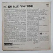 LP - Woody Guthrie - Dust Bowl Ballads - Mono