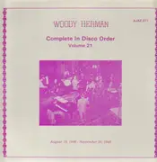 LP - Woody Herman - Complete In Disco Order Volume 21, August 19, 1946 - September 20, 1946