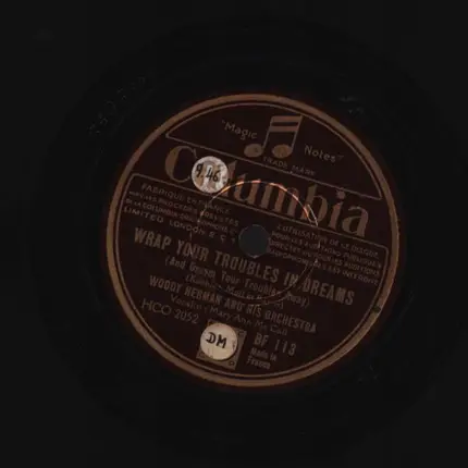 Woody Herman And His Orchestra - Star Fell On Alabama / Wrap Your Troubles In Dreams