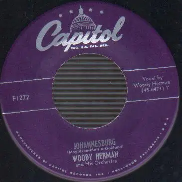 Woody Herman And His Orchestra - Johannesburg / The Nearness of You