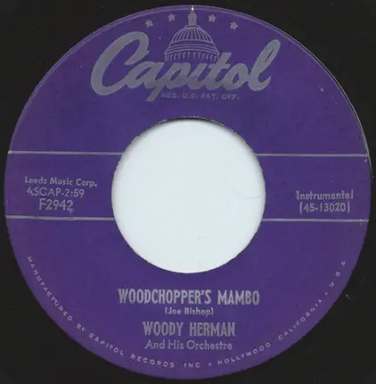 Woody Herman And His Orchestra - Muskrat Ramble / Woodchopper's Mambo