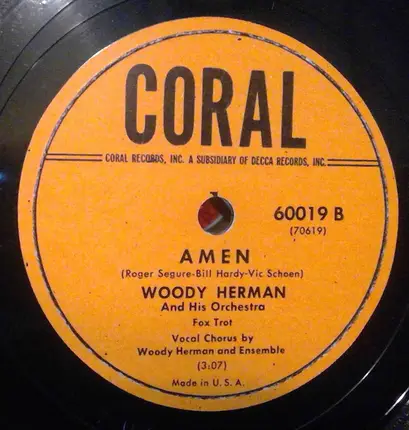 Woody Herman And His Orchestra - Say "Si Si" / Amen