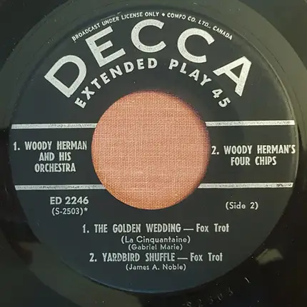 Woody Herman And His Orchestra - Woodchopper's Ball - Part 1
