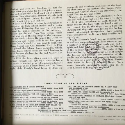 Woody Herman And His Orchestra - Woody Herman Souvenirs