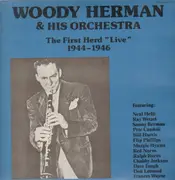 LP - Woody Herman - The First Herd 'Live' 1944-1946