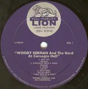 LP - Woody Herman & The Herd - Woody Herman And The Herd At Carnegie Hall