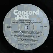 LP - Woody Herman - A Great American Evening Vol. 3