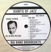 LP - Woody Herman - 'In Person' Woody Herman And His '51 Herd Live In New Orleans
