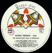 LP - Woody Herman - The Second Herd 'Live' In Hollywood 1948