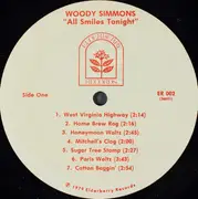 LP - Woody Simmons - All Smiles Tonight - Booklet