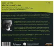 CD-Box - Wole Soyinka, Walter Kreye - Afrika erzählt: Aké. Jahre der Kindheit - Digipak