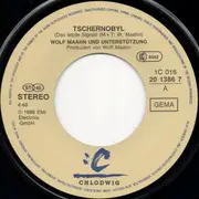 7inch Vinyl Single - Wolf Maahn & Unterstützung - Tschernobyl (Das Letzte Signal)