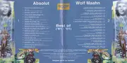 Double CD - Wolf Maahn - Absolut - Best Of