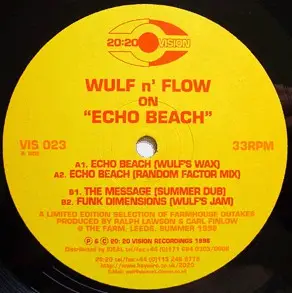 Wolf n' Flow - Echo Beach