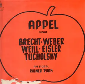 Wolf Appel - Appel singt Brecht u. a.