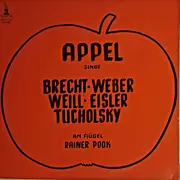 LP - Wolf Appel Singt Bertolt Brecht • David Weber • Kurt Weill • Hanns Eisler • Kurt Tucholsky Am Flüge - Appel Singt Brecht U. A.