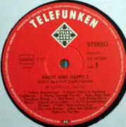 LP - Wolf Berger Party Band - Sweet And Happy 2 (28 Hits For Dancing)