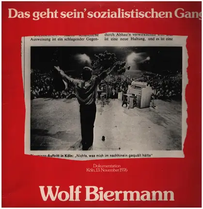 Wolf Biermann - Das Geht Sein' Sozialistischen Gang