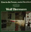 Double LP - Wolf Biermann - Eins In Die Fresse, Mein Herzblatt - +booklet