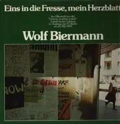 Double LP - Wolf Biermann - Eins In Die Fresse, Mein Herzblatt - +booklet