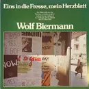 Double LP - Wolf Biermann - Eins In Die Fresse, Mein Herzblatt - Red labels / Booklet